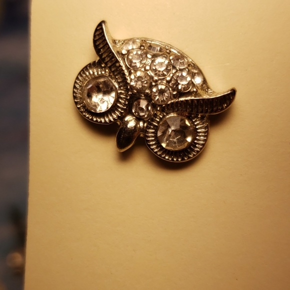 Two-pack pairs  Earrings Owl/Cross - Picture 3 of 6